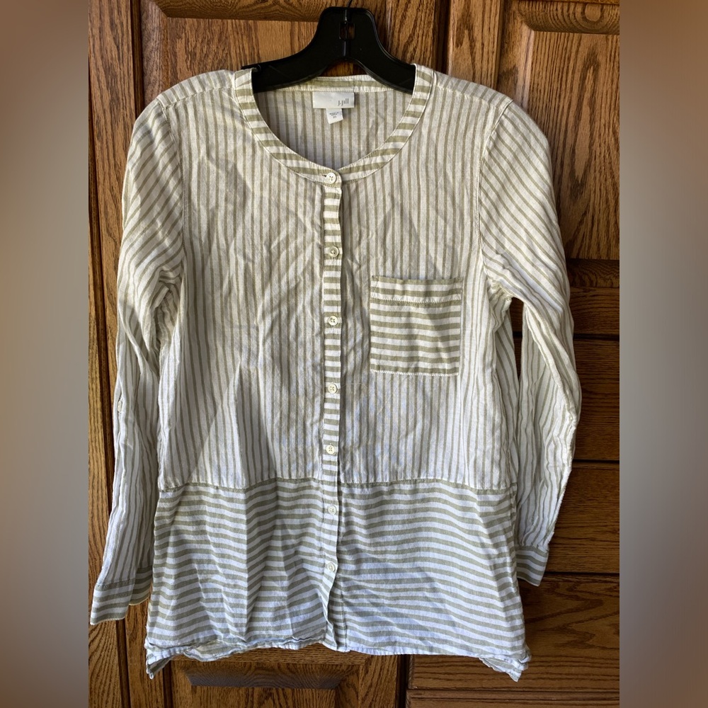 J Jill Button Up Tunic XS